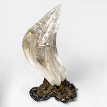 Load image into Gallery viewer, Smoky Quartz Crystal Carving