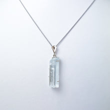 Load image into Gallery viewer, Raw Aquamarine Crystal Pendant