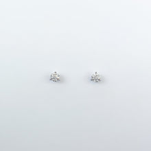 Load image into Gallery viewer, Diamond White Gold Stud Earrings