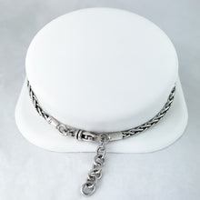Load image into Gallery viewer, Sterling Silver Wheat Bracelet