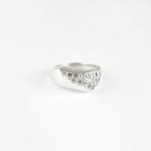 Load image into Gallery viewer, Multi-Diamond Argentinium Silver Ring