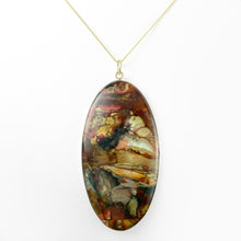 Load image into Gallery viewer, Morrisonite Jasper Yellow Gold Pendant