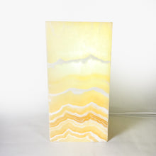 Load image into Gallery viewer, Tehuacan Onyx Square Lamp