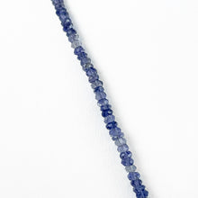 Load image into Gallery viewer, Iolite Sterling Silver Beaded Necklace