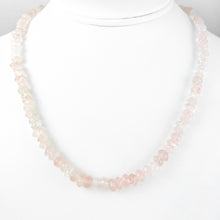 Load image into Gallery viewer, Rose Quartz Beaded Necklace