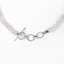 Load image into Gallery viewer, Rose Quartz Beaded Necklace