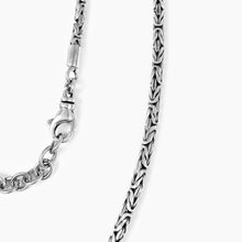 Load image into Gallery viewer, Byzantine Silver Necklace Chain