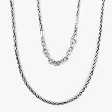 Load image into Gallery viewer, Wheat Silver Necklace Chain