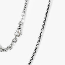 Load image into Gallery viewer, Wheat Silver Necklace Chain
