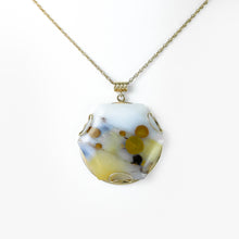 Load image into Gallery viewer, Polka Dot Jasper Yellow Gold Pendant