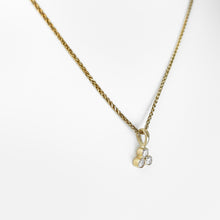 Load image into Gallery viewer, Diamond Trio Yellow Gold Pendant