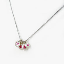 Load image into Gallery viewer, Pink Spinel White Gold Pendant
