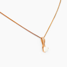 Load image into Gallery viewer, Crystal Opal Heart Cabochon Rose Gold Pendant