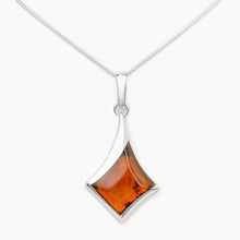 Load image into Gallery viewer, Amber Kite Silver Pendant