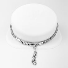 Load image into Gallery viewer, Sterling Silver Woven Bracelet