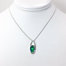 Load image into Gallery viewer, Boulder Opal Doublet Silver Pendant
