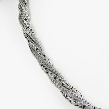 Load image into Gallery viewer, Multi-Chain Indiri Silver Necklace
