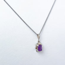 Load image into Gallery viewer, Amethyst Gold Pendant
