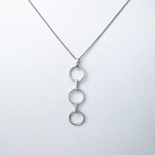 Load image into Gallery viewer, Silver Circles Silver Pendant

