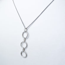Load image into Gallery viewer, Silver Circles Silver Pendant
