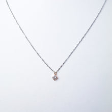 Load image into Gallery viewer, Rose and White Gold Diamond Necklace
