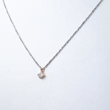 Load image into Gallery viewer, Rose and White Gold Diamond Necklace
