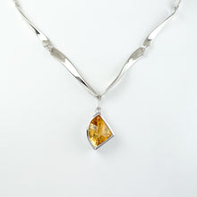 Load image into Gallery viewer, Citrine Silver Necklace
