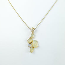 Load image into Gallery viewer, Jelly Opal Yellow Gold Pendant
