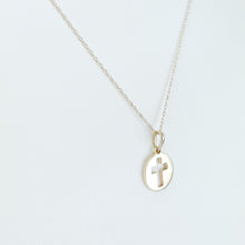 Load image into Gallery viewer, Cross Gold Necklace
