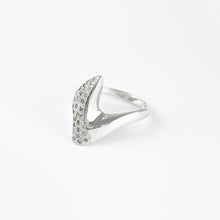 Load image into Gallery viewer, Multi-Diamond Argentinium Silver Ring
