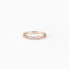 Load image into Gallery viewer, Diamond Rose Gold Ring
