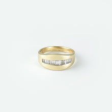 Load image into Gallery viewer, Baguette Diamond Yellow Gold Ring
