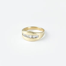 Load image into Gallery viewer, Baguette Diamond Yellow Gold Ring
