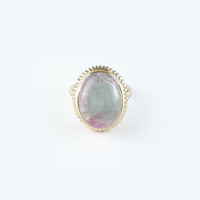 Load image into Gallery viewer, Bicolored Tourmaline Yellow Gold Ring
