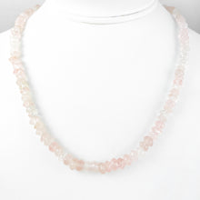 Load image into Gallery viewer, Rose Quartz Beaded Necklace
