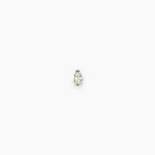 Load image into Gallery viewer, Diamond Marquise Single White Gold Stud Earring
