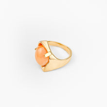 Load image into Gallery viewer, Fire Opal Yellow Gold Ring

