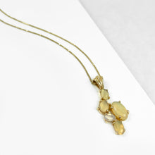 Load image into Gallery viewer, Jelly Opal Yellow Gold Pendant
